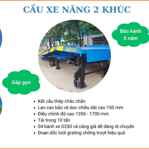 cầu container 2 khúc