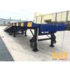 cầu xe nâng lên container 2 khúc
