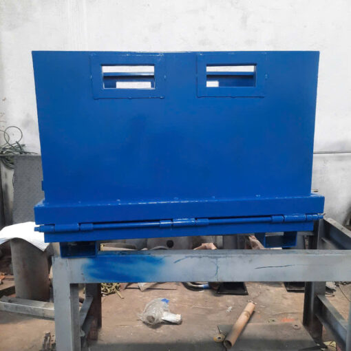 bottom discharged skips