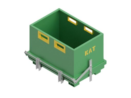 thùng rác công nghiệp xả đáy 1000 lít