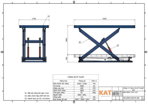 Bàn Nâng Ô Tô 2500 kG - Ảnh 5